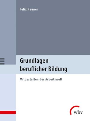 cover image of Grundlagen beruflicher Bildung
